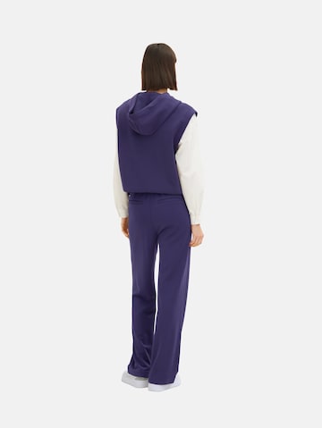 Loosefit Pantalon TOM TAILOR en bleu