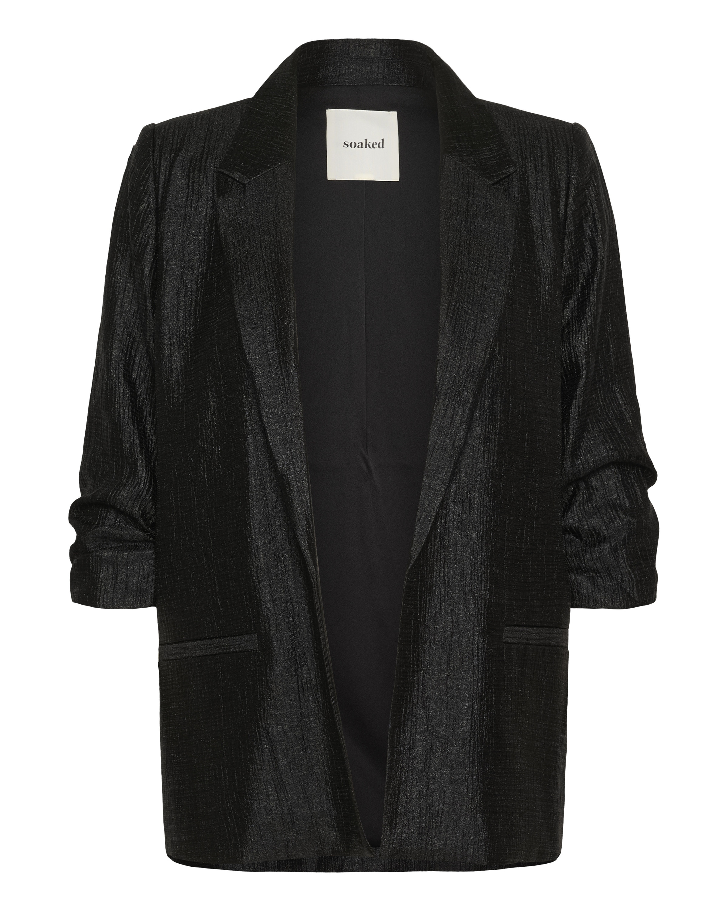 SOAKED IN LUXURY Blazer 'SLLaurie' in Schwarz: Vorderseite