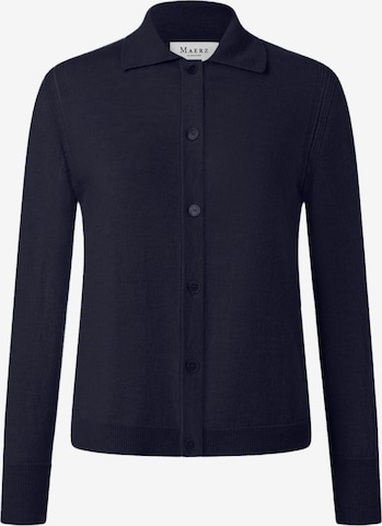 Cardigan '215600' MAERZ Muenchen en bleu : devant