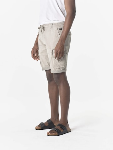 KOROSHI Regularen Kargo hlače | siva barva