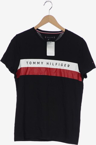 TOMMY HILFIGER Shirt in S in Black: front