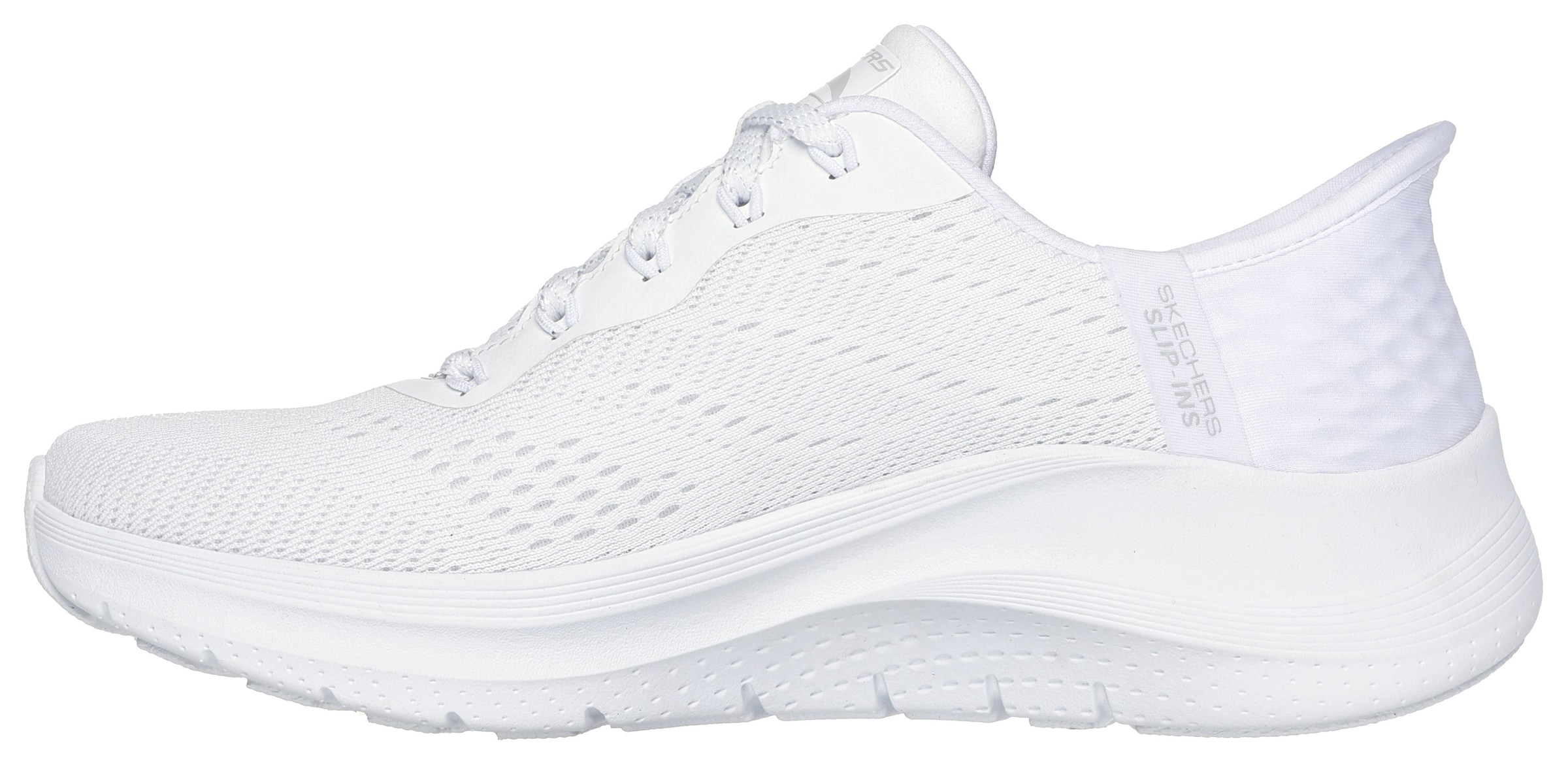 Baskets basses SKECHERS en blanc