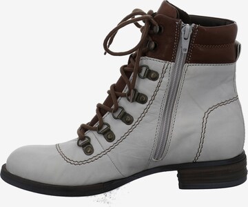 JOSEF SEIBEL Lace-Up Ankle Boots 'SANJA 09' in White