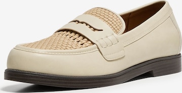 Bershka Slipper – béžová: přední strana