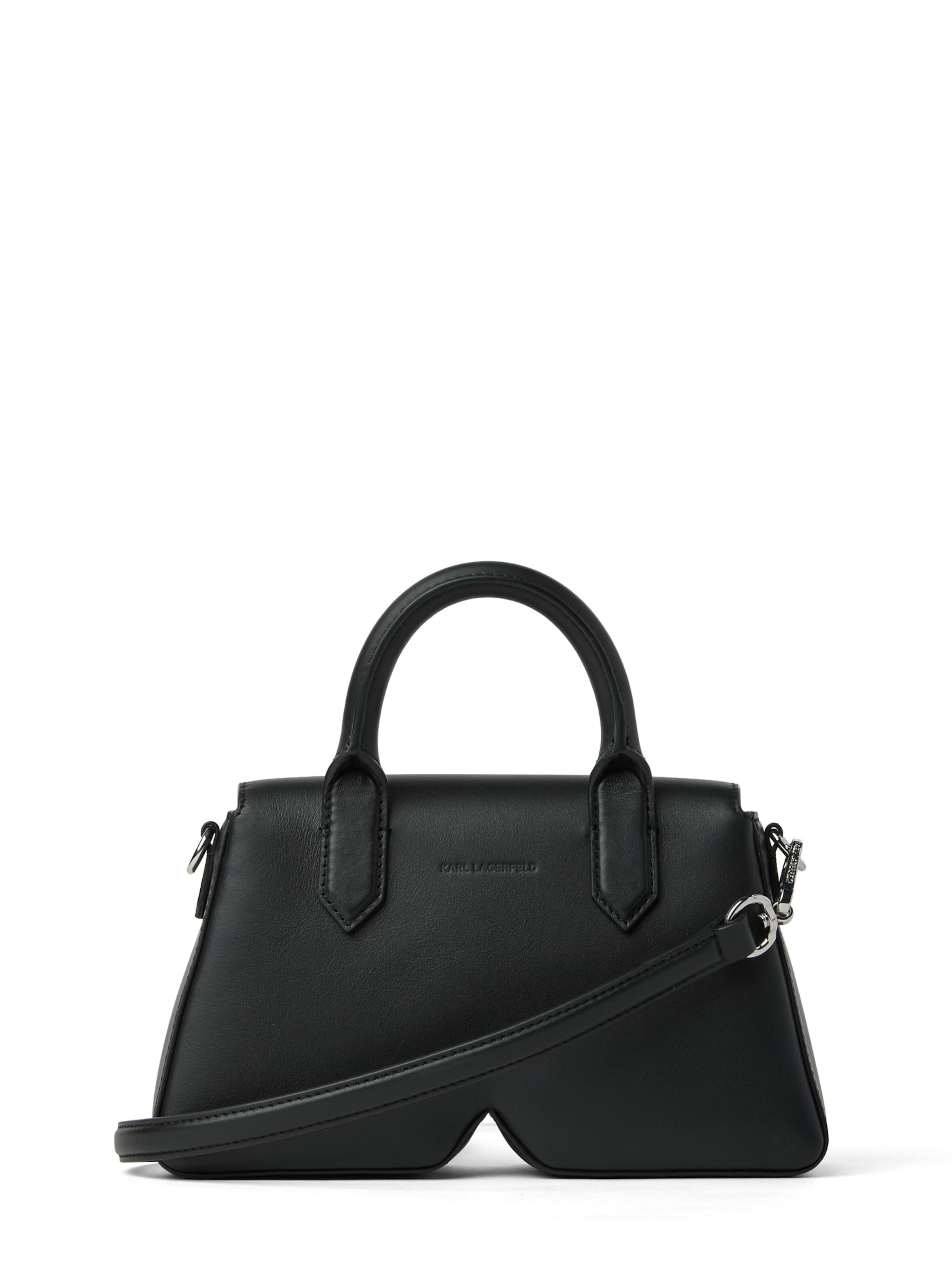 Borsa a mano 'Ikon' di Karl Lagerfeld in nero