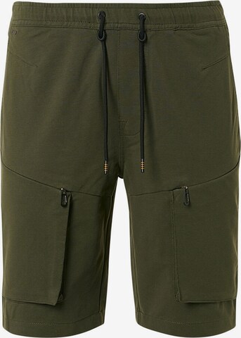 No Excess Cargo Pants in Green: front