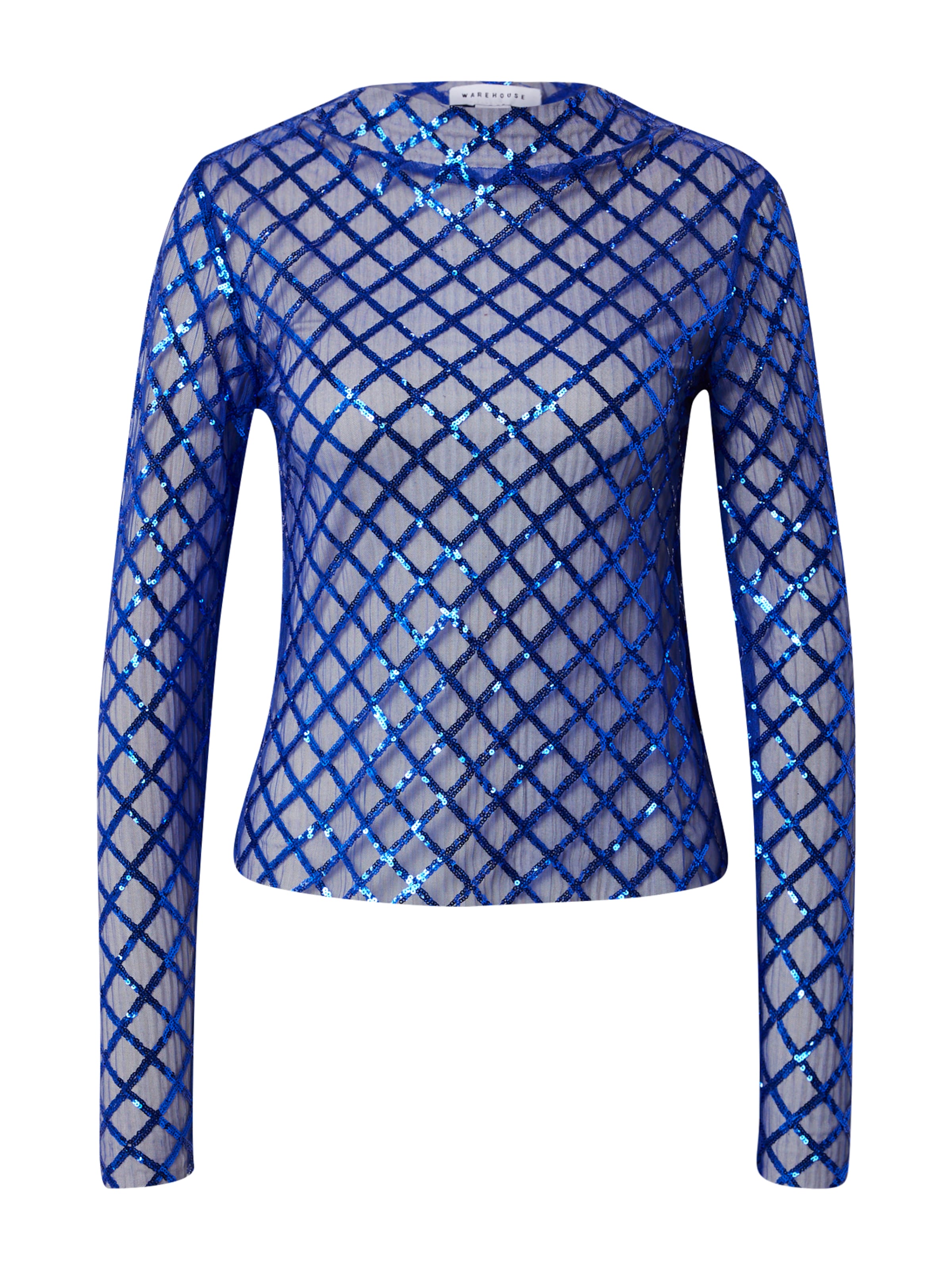 zils Warehouse T-Krekls: no priekšpuses