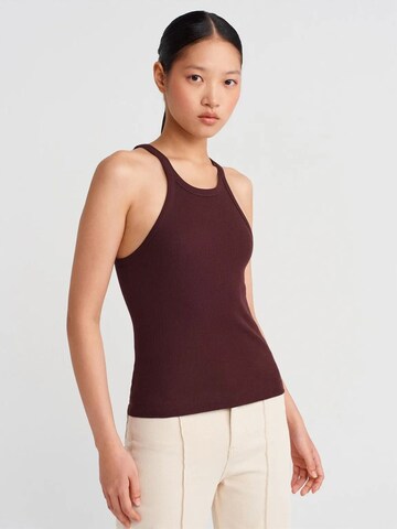 Dilvin Blouse 'Blusen' in Red: front