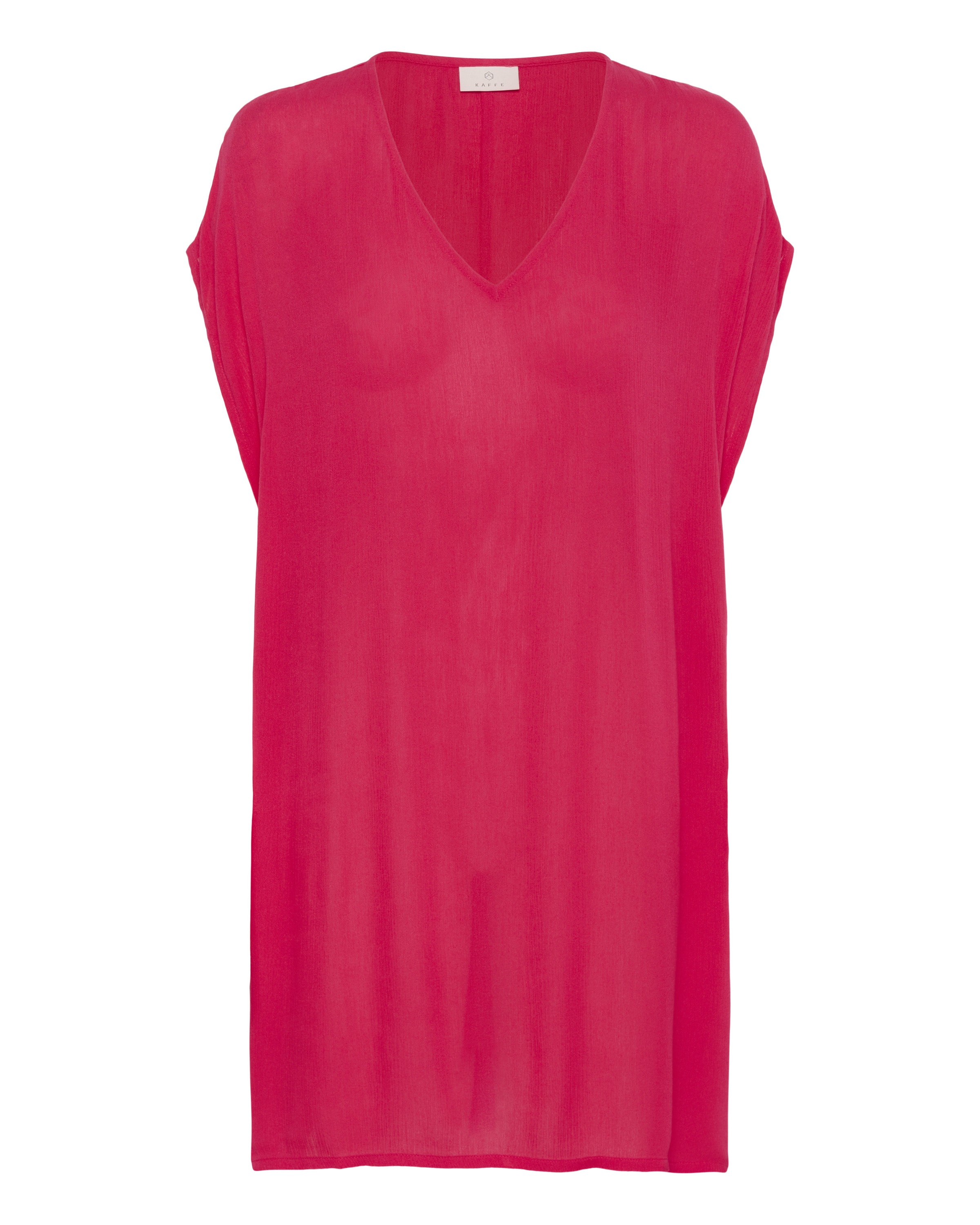Chemise de nuit 'KADaisy' Kaffe en rose : devant