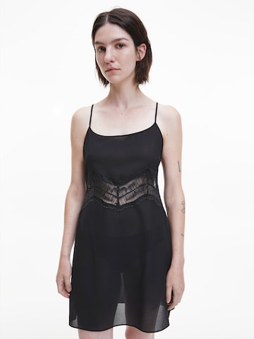 Calvin Klein Underwear Negližé – černá: přední strana