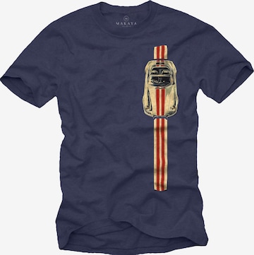 MAKAYA Shirt in Blau: Vorderseite