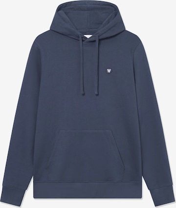 mėlyna WOOD WOOD Megztinis be užsegimo 'Ash': priekis