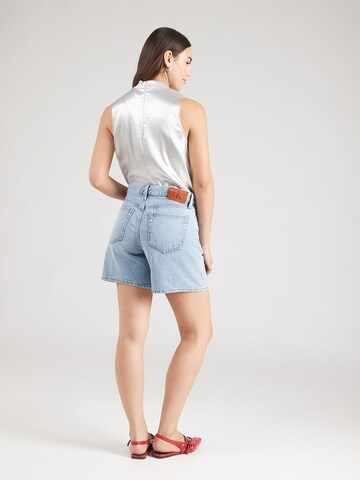 Calvin Klein Jeans Wide Leg Jeans in Blau