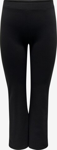 ONLY Carmakoma Flared Trousers 'Pever' in Black: front