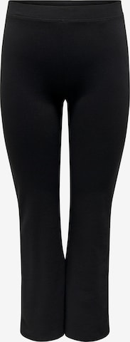 ONLY Carmakoma Flared Trousers 'Pever' in Black: front