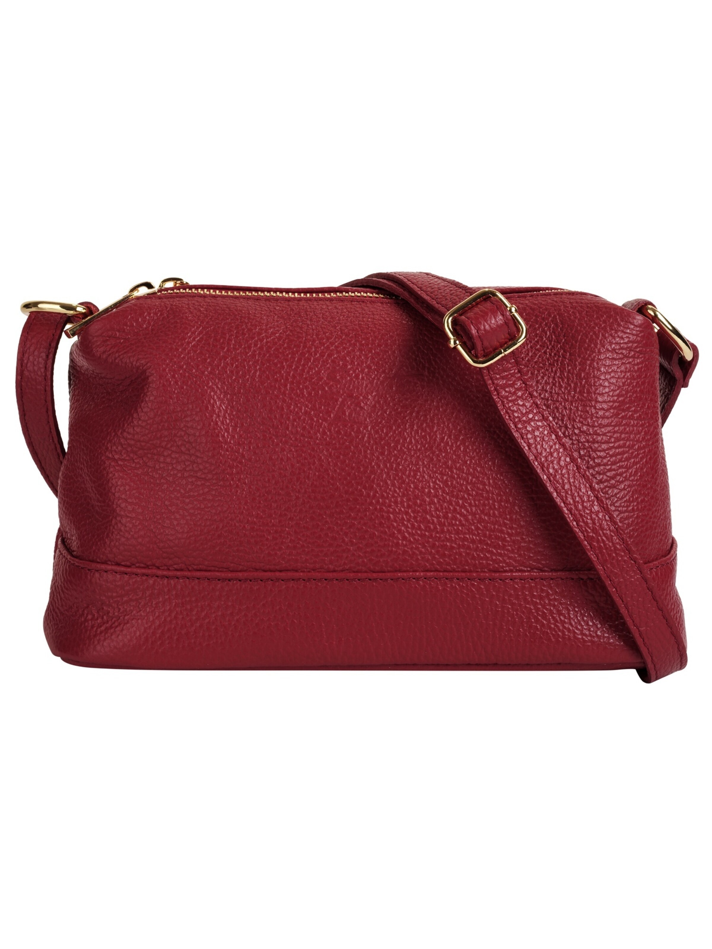 Samantha Look - Bolso de hombro 'SOLAPINA' en rojo: frente