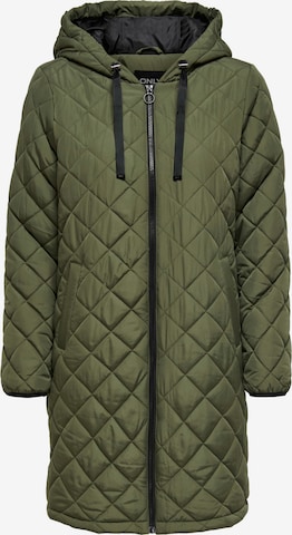 Only Tall Välikausitakki 'ONLSANNE' värissä vihreä: etupuoli