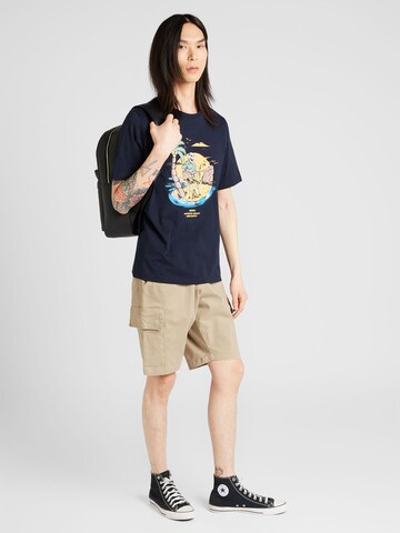 T-Shirt 'ZION' JACK & JONES en bleu