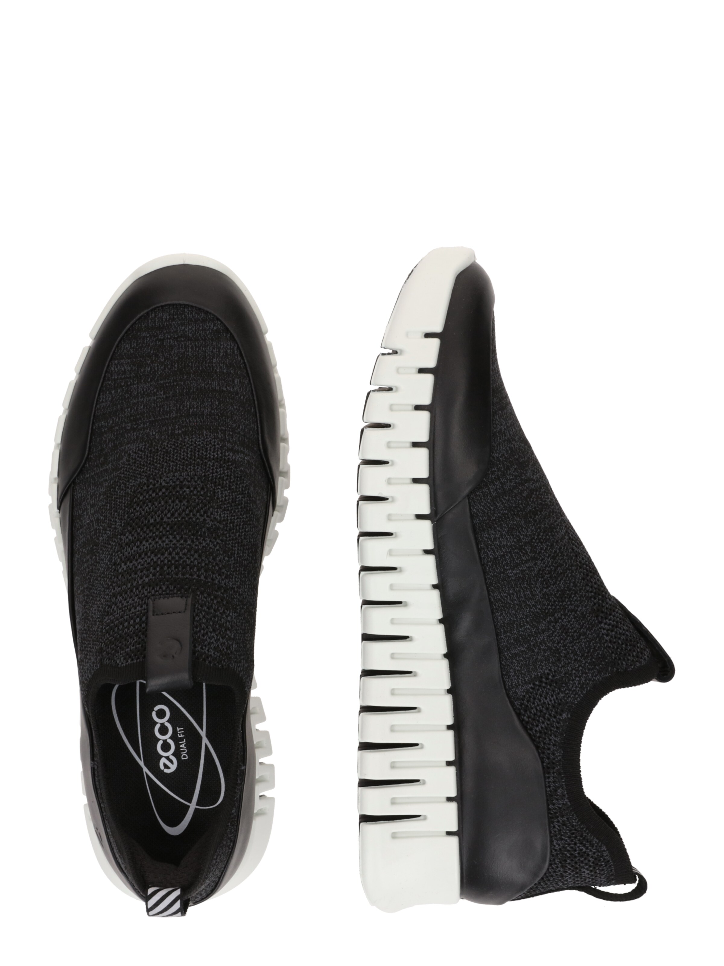 ECCO Слипоны 'GRUUV' в Черный