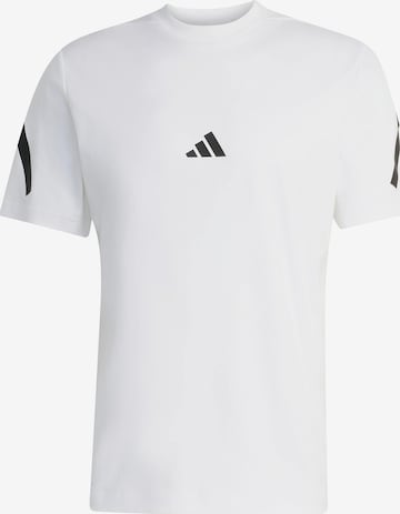 balta ADIDAS SPORTSWEAR Sportiniai marškinėliai 'Z.N.E.': priekis