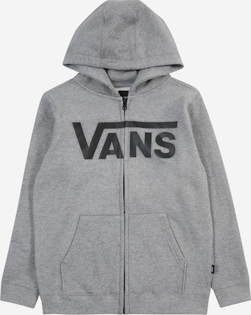 Veste de survêtement 'Classic II' VANS en gris : devant