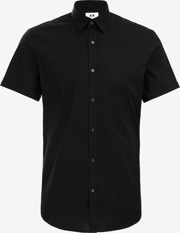 WE Fashion Koszula w kolorze czarny: przód