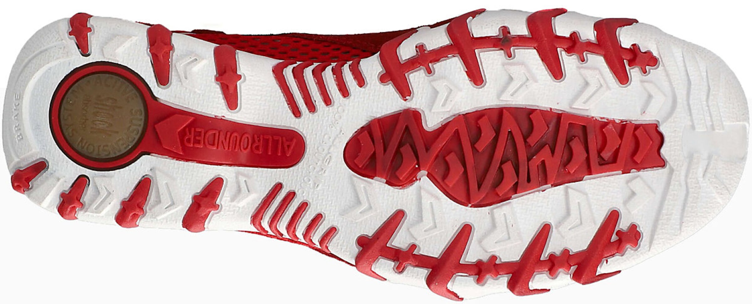 ALLROUNDER BY MEPHISTO Ballet Flats with Strap 'Niro' in Red