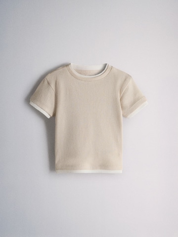 Tricou de la The Set pe bej