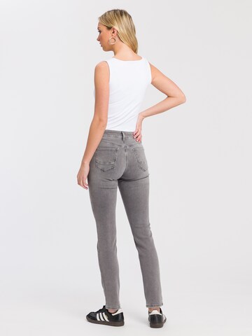 Cross Jeans Slimfit Jeans 'Anya' in Grau