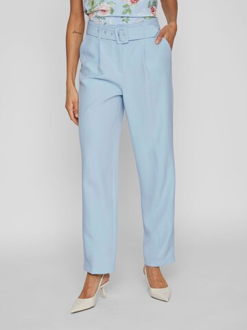 VILA - regular Pantalón plisado 'Ivy' en azul: frente