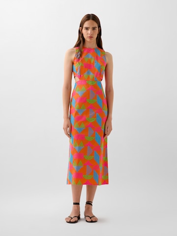 Scalpers Kleid in Orange: Vorderseite