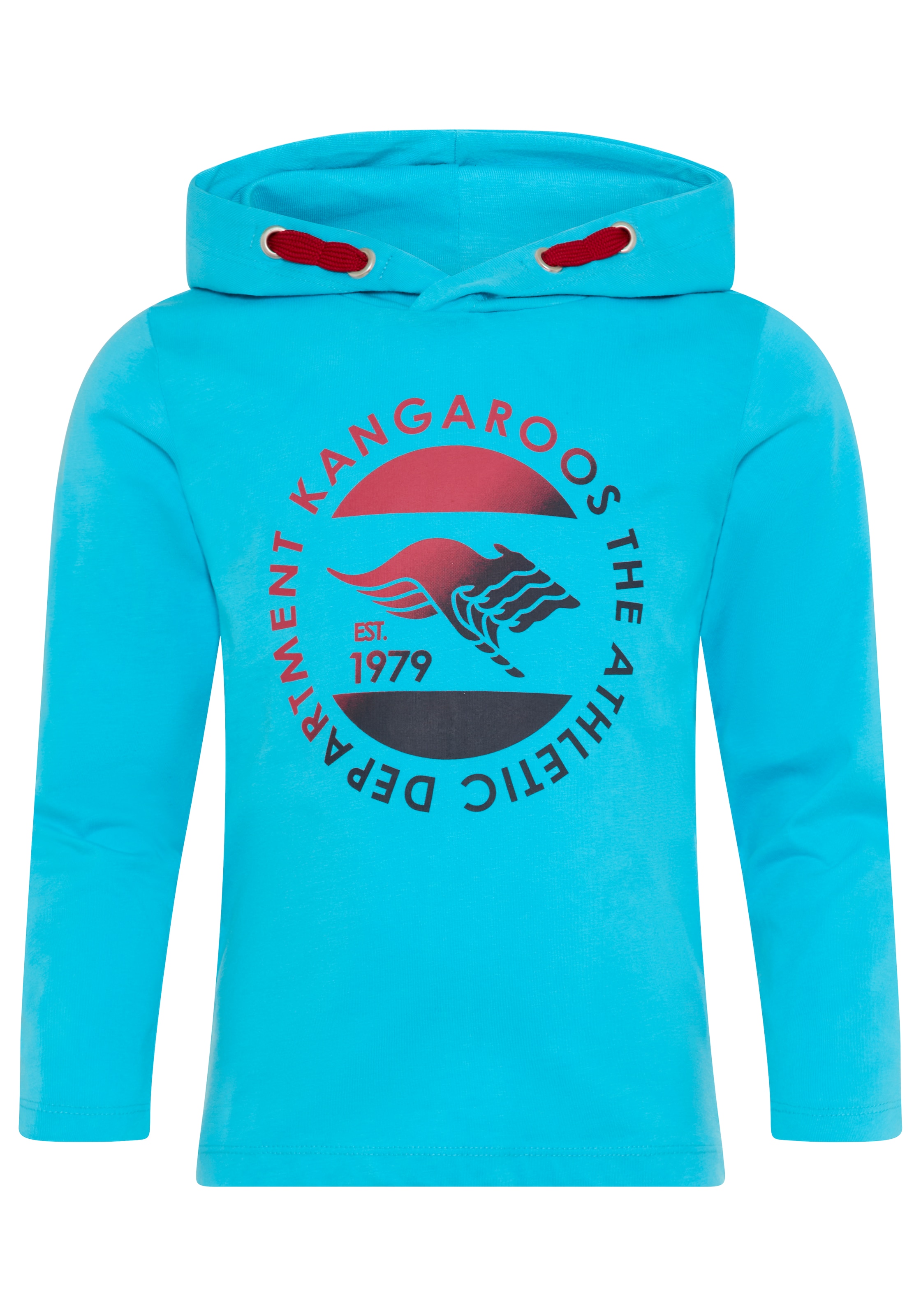 KangaROOS Sweatshirt in Blue: front