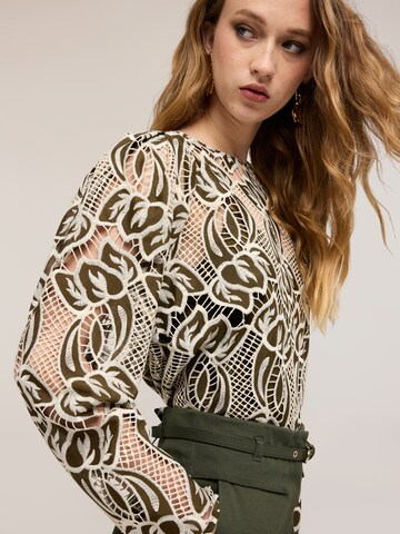 Chemisier MOTIVI en vert