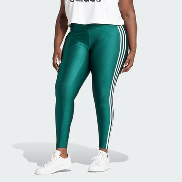 ADIDAS ORIGINALS Skinny Sporthose in Grün: Vorderseite