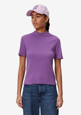 T-shirt Marc O'Polo DENIM en violet : devant