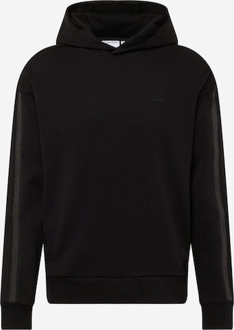 Calvin Klein Sweatshirt in Zwart: voorkant