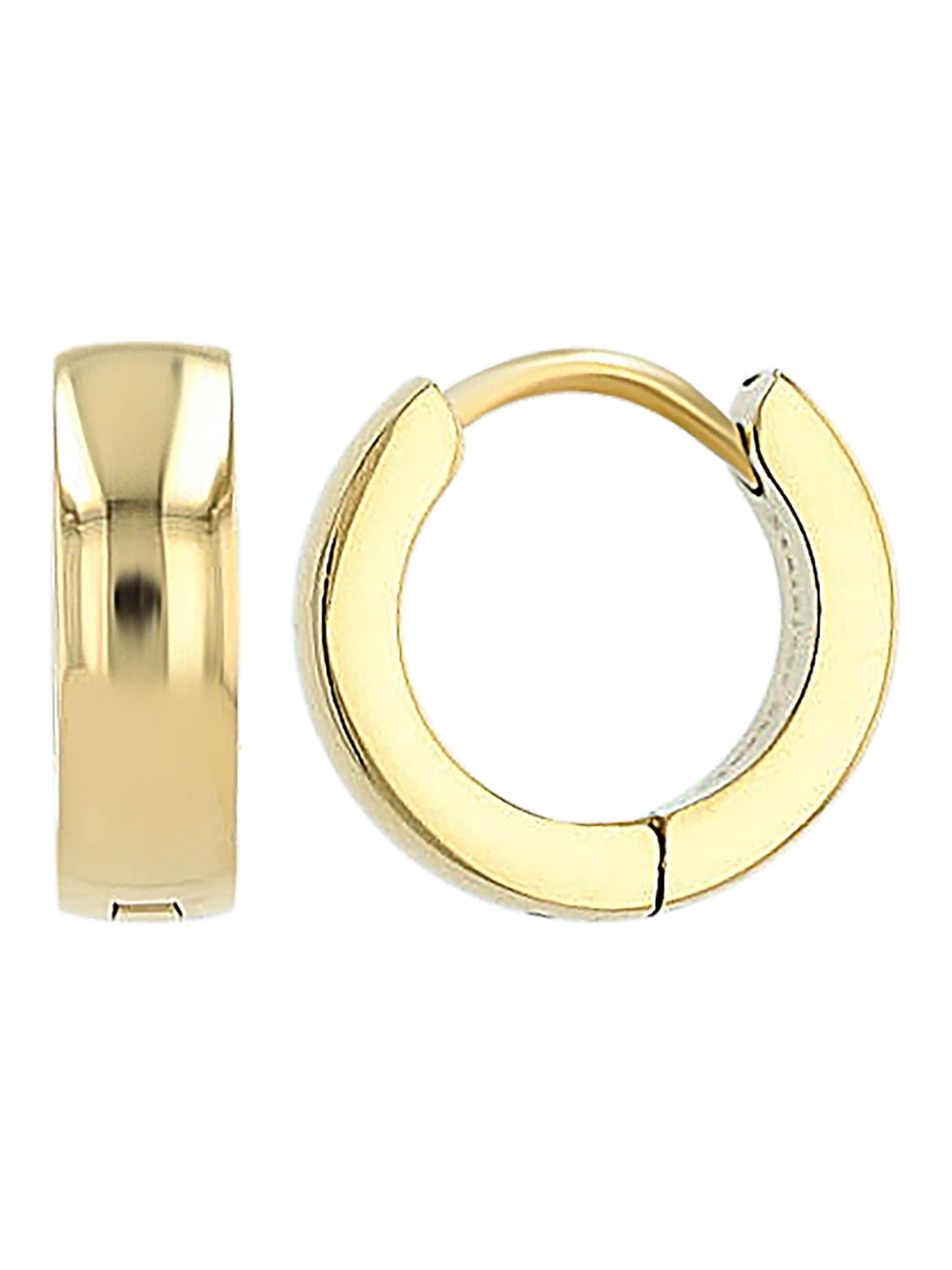 Akzent Earrings 'Chelsie, silberfarbig, langlebig' in Gold: front