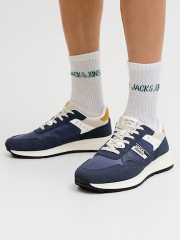 JACK & JONES - Zapatillas deportivas bajas 'JFWOSWALD' en azul: frente