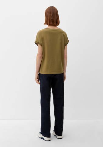T-shirt s.Oliver en vert