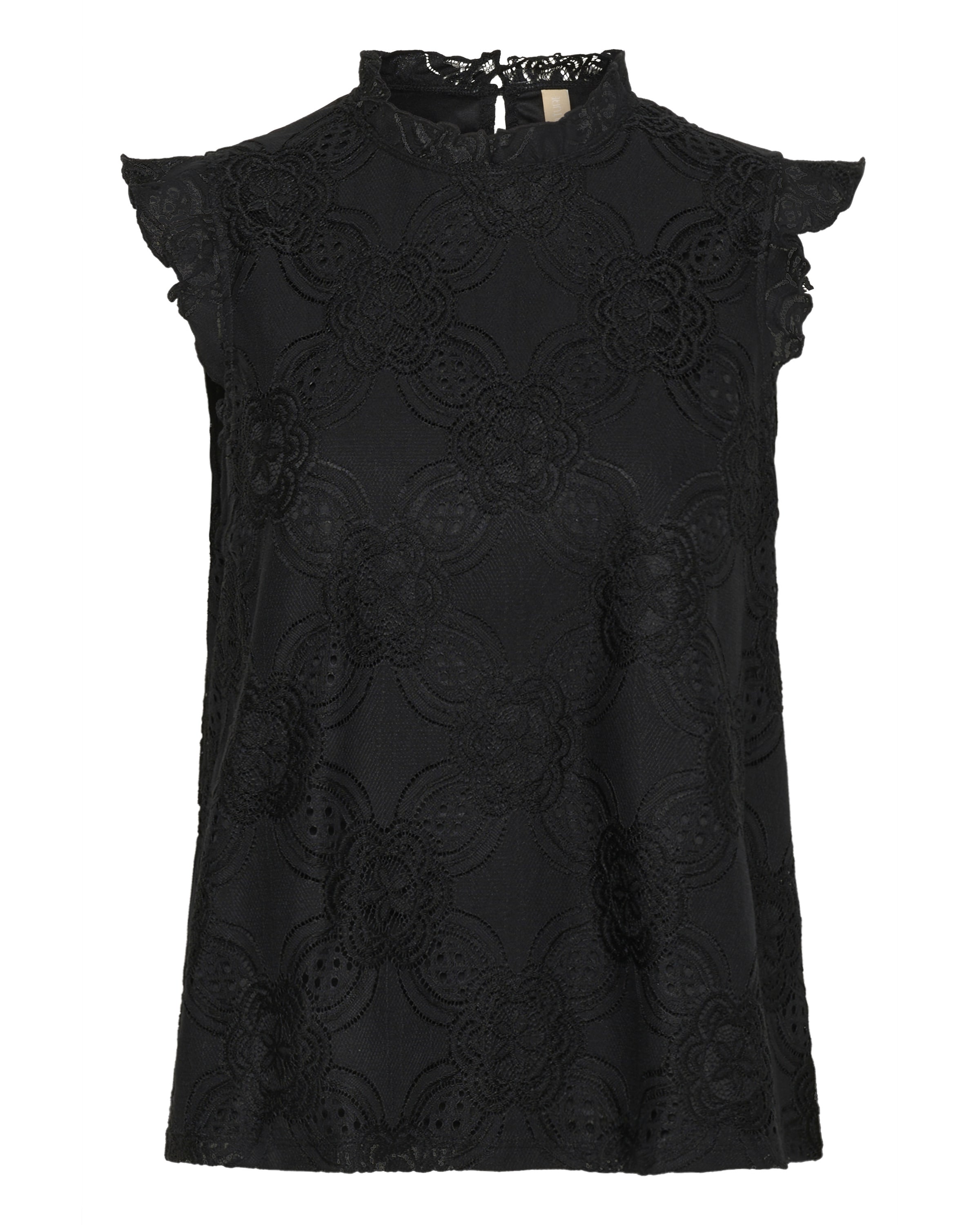 CULTURE Bluse in Schwarz: Vorderseite