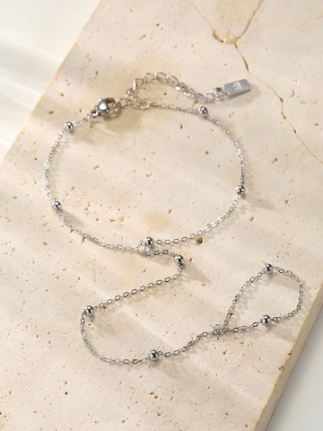 Hey Happiness - Pulsera 'Satellite' en plata