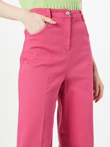 Regular Pantalon à plis 'OLIVIA' MEXX en rose
