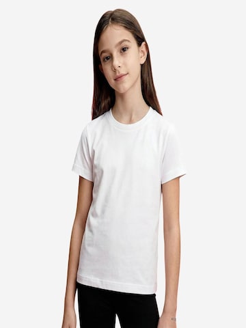 T-Shirt 'TOMMY Herren-T-Shirt Aus Baumwolle Und Elasthan' Tommy Life en blanc