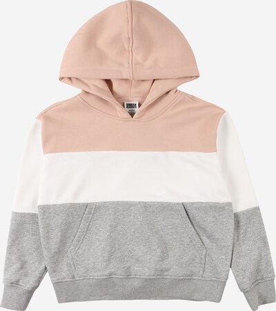Urban Classics Sweatshirt in Grey / Light pink / White, Item view