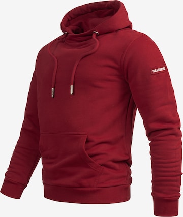 Alessandro Salvarini Sweatshirt 'Calgarii' in Red