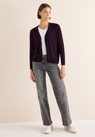 CECIL Knit Cardigan in Purple