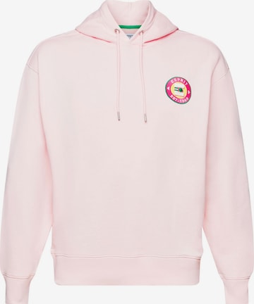 Sweat-shirt ESPRIT en rose : devant