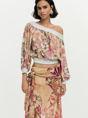 Desigual Blúzka - Zmiešané farby: predná strana