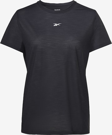 Reebok Performance Shirt in Black: front