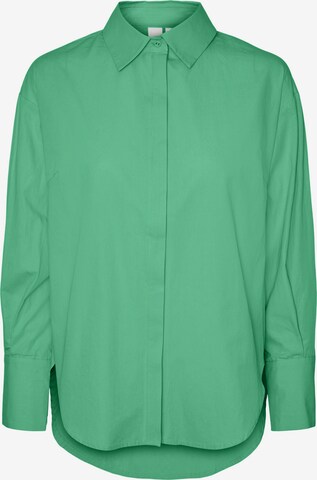 Y.A.S - Blusa 'Hilda' em verde: frente